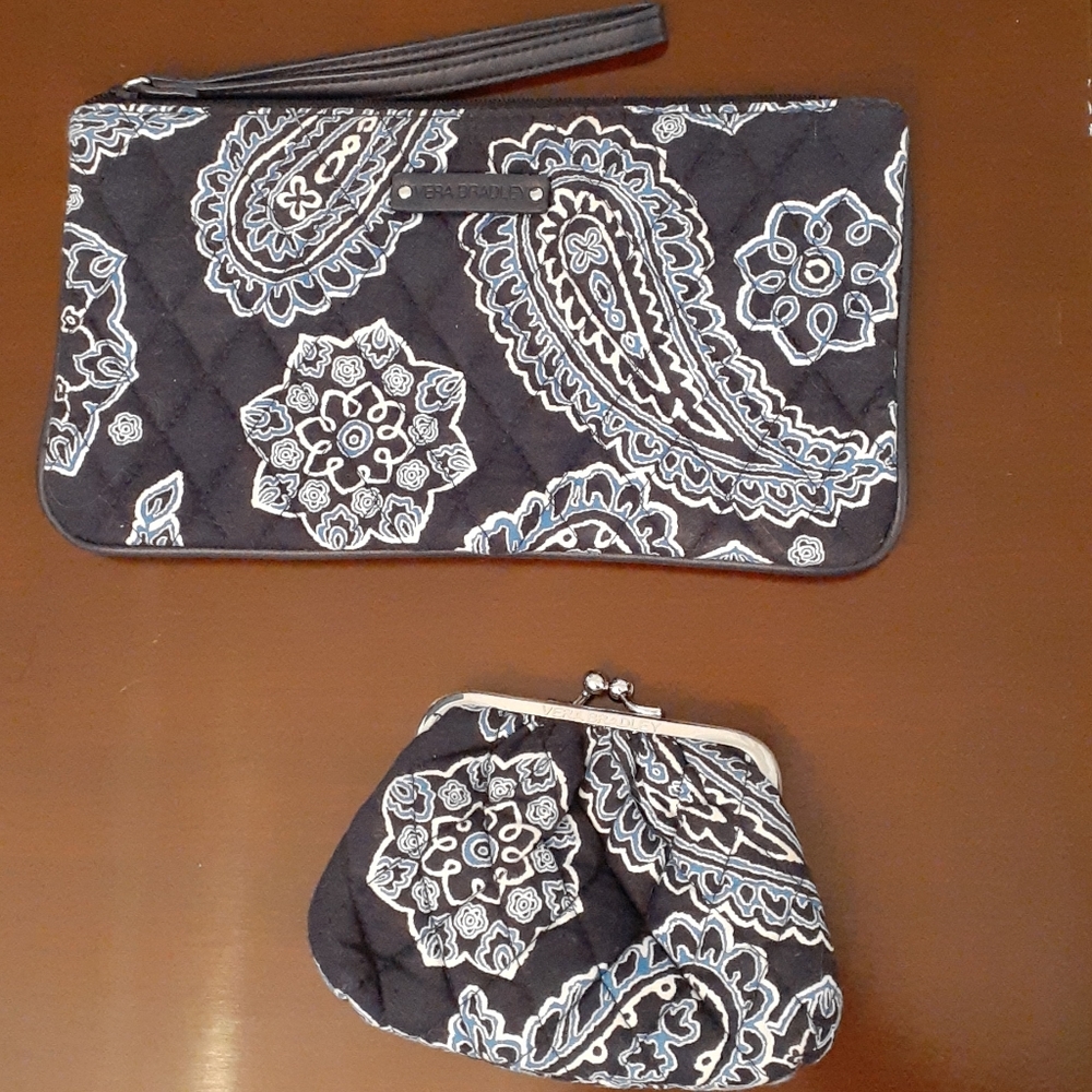 Vera Bradley wristlet and coin purse